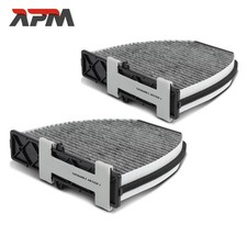 2x Innenraumluft Aktivkohle Filter für Mercedes-Benz C-Klasse W204 E-Klasse W212