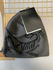 Arc'teryx Bird Head Toque Beanie Dark Grey Orca Merino Wool Hat - NWT