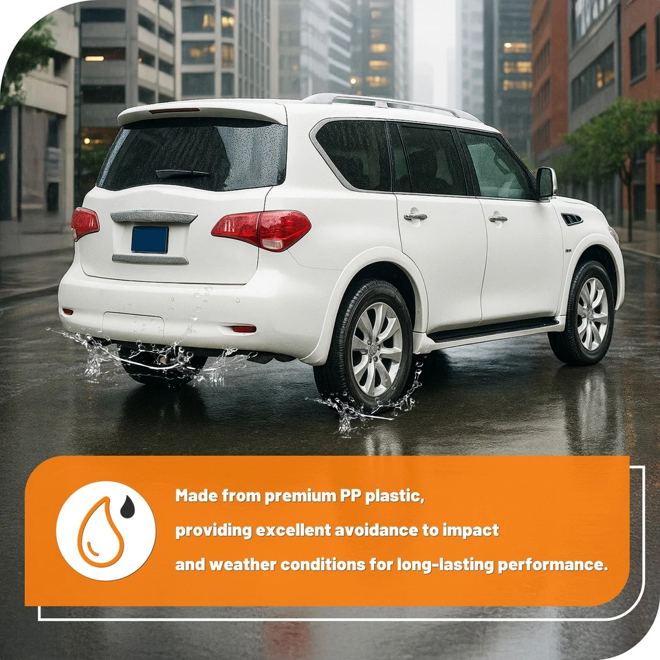 Bumper Trailer Hitch Cover For Infiniti QX56 2011-2013 QX80 2014-2017 #IN1180101 Foto 4 de 4