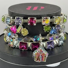 Bomb Party "Gumdrops and Lollipops" Holiday Stacks 2023, RBP6529, Silver Plating