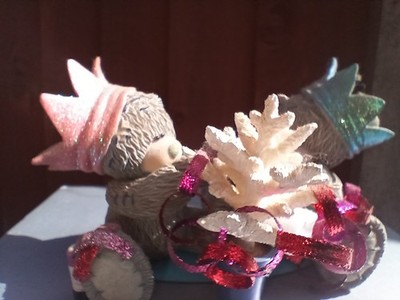 Me to you All Decked Out Tatty Teddy Figur Extrem Selten (17)
