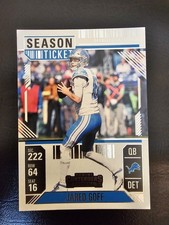 Jared Goff 2024 Panini Contenders #31 Season Ticket  Detroit Lions 