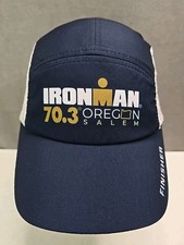 ironman lightweight hat 5 panel fat mesh Salem Oregon strap back running cap