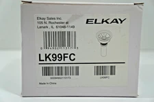 BRAND NEW AUTHENTIC ELKAY LK99FC 3-1/2 DRAIN KIT FOR FIRECLAY SINKS NEW(W) OEM