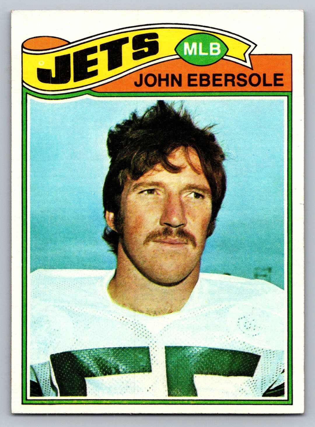 1977 Topps #423 John Ebersole New York Jets