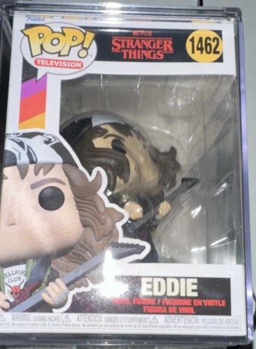 Funko Pop! Television Stranger Things Eddie 1462 With Protector Vinyl Figure
