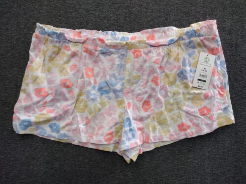 SECRET TREASURES Women's Pull On Opp Shorts Sleepwear PJ Paw Print Size XL 16-18