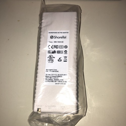 Shoretel Shorephone Gig POE Adapter, Assy 300-1023-03 NEW - Picture 3 of 5