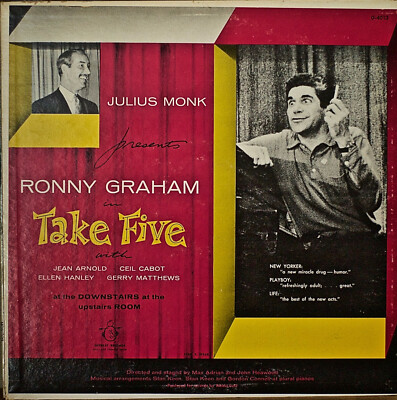 RONNY GRAHAM IN TAKE FIVE-1958LP A New Cabaret Concept