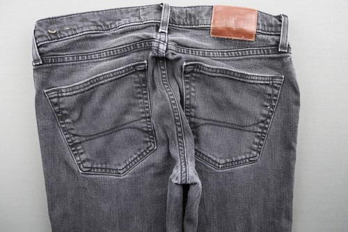 Herren Hollister Jeans Super Skinny Epic Flex Stretch Schwarz Gr. 32x30 (Msr 32x28) - Bild 8 von 9