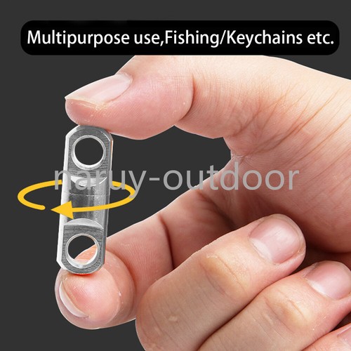10PCS Heavy Duty Swivel Copper Saltwater Fishing Swivels 132LB-705LB - Picture 3 of 14
