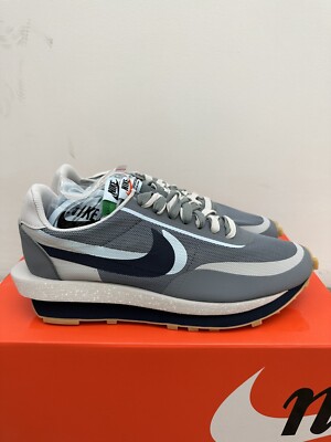 Nike Sacai  LD Waffle Cool Grey Obsidian  kiss Of Death 