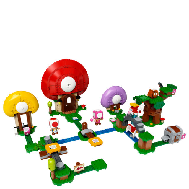 for sale online LEGO Toad's Treasure Hunt Expansion Set Super Mario 71368 