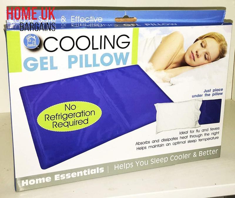 Cold Therapy Pillow Mat Gel Inlay Natural Cooling Maximum Comfort