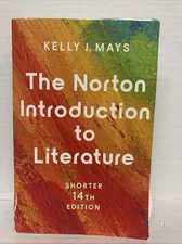 The Norton Introduction to Literature, Mays, Kelly J., 14th Ed., Paperback, Code