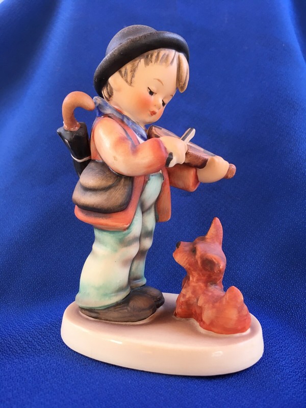 Vintage Hummel Figurine "Puppy Love" #1 TMK 3 (5" Tall)