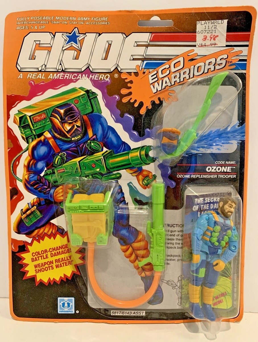 ハズブロ G.I.ジョー オゾン エコウォリアーズ フィギュア 当時物