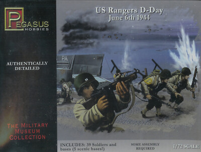 Pegasus Hobbies 1/72 WWII US Rangers D-Day 6th June 1944 | eBay UK