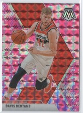 19-20 Mosaic Pink #172 Davis Bertans Base Wizards