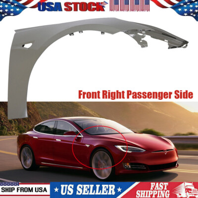 Front Fender #TA1241100 Steel Passenger Right Side for 2017-2023 Tesla Model 3