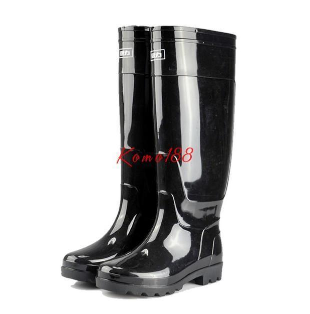 men's pull on rubber boots