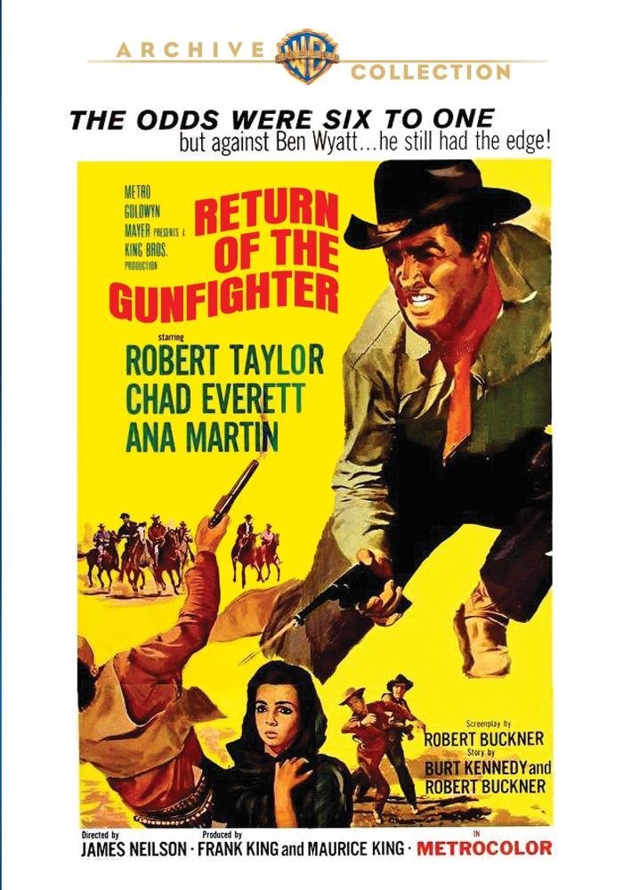 Return Of The Gunfighter (DVD) Robert Taylor Ana Martin Chad Everett