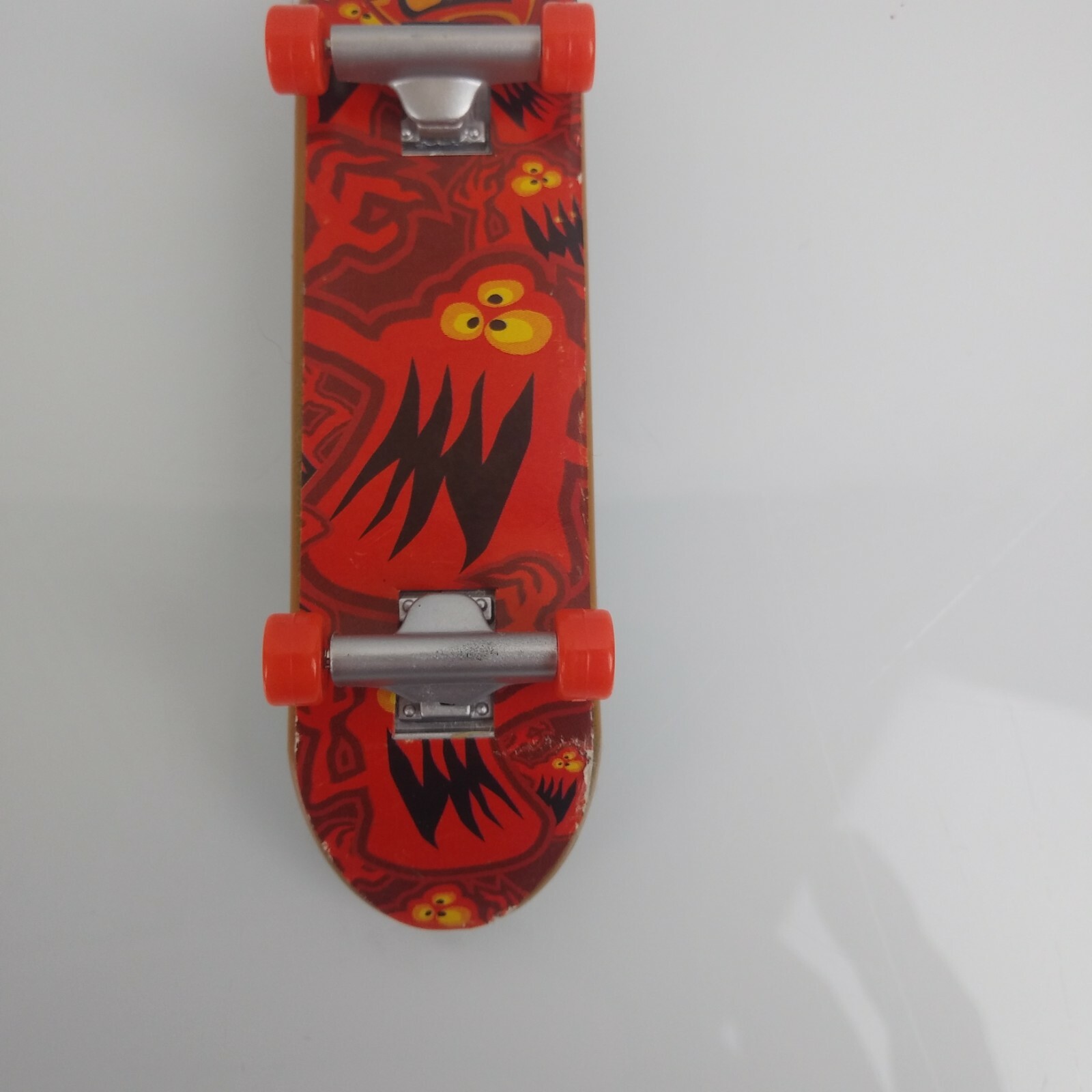 PS Inside Out Red Monster Fingerboard Skateboard Toy 3.75" eBay