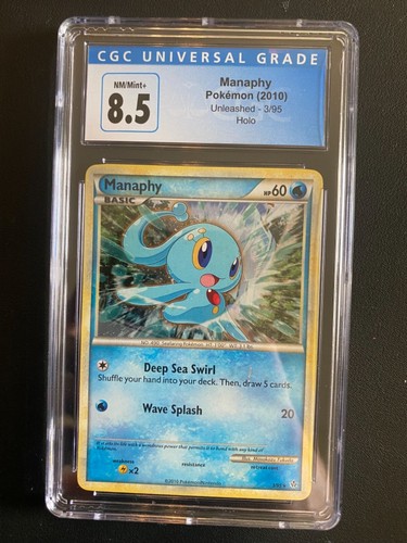 Manaphy graded CGC 8.5 for sale on eBay