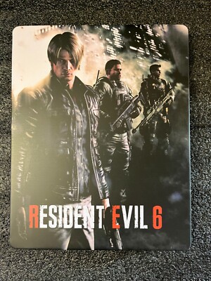 Resident Evil 6 PS3/PS4/XBOX Custom-Made G2 Steelbook Case (NO GAME)