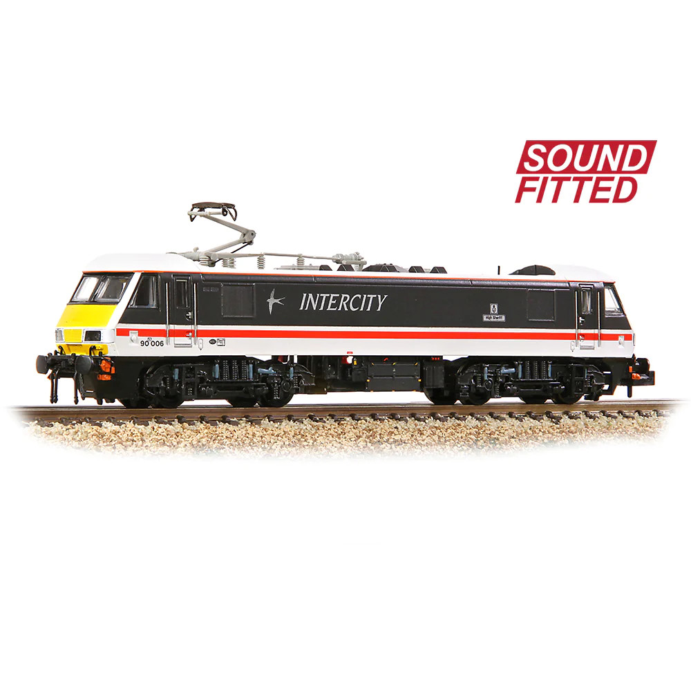 Graham Farish 371-780ASF N Gauge Class 90 90006 BR InterCity DCC SOUND