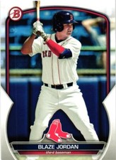 2023 BOWMAN PROSPECTS BLAZE JORDAN PAPER BASE BASEBALL CARD #BP-101