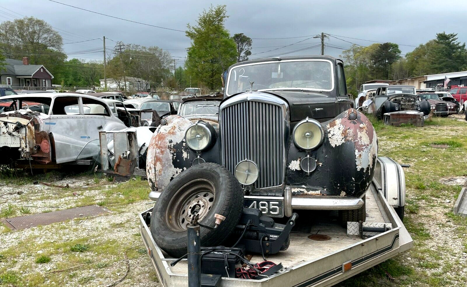 BENTLEY "SPECIAL" BUILDER ? CRANK PULLEY, ROLLS ROYCE. HUGE STOCKS 1946-54 PARTS