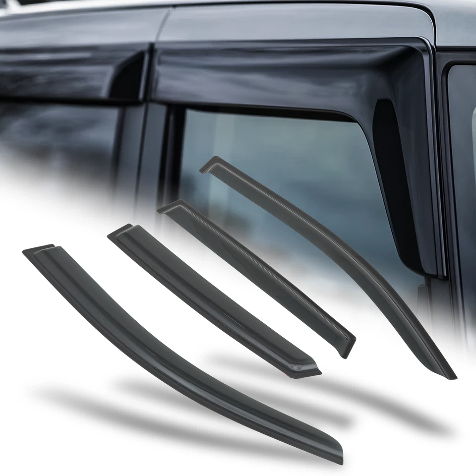 Protector deflector de lluvia viento ventilación visera ventana humo para Dodge Caliber 07-12 Foto 2 de 4