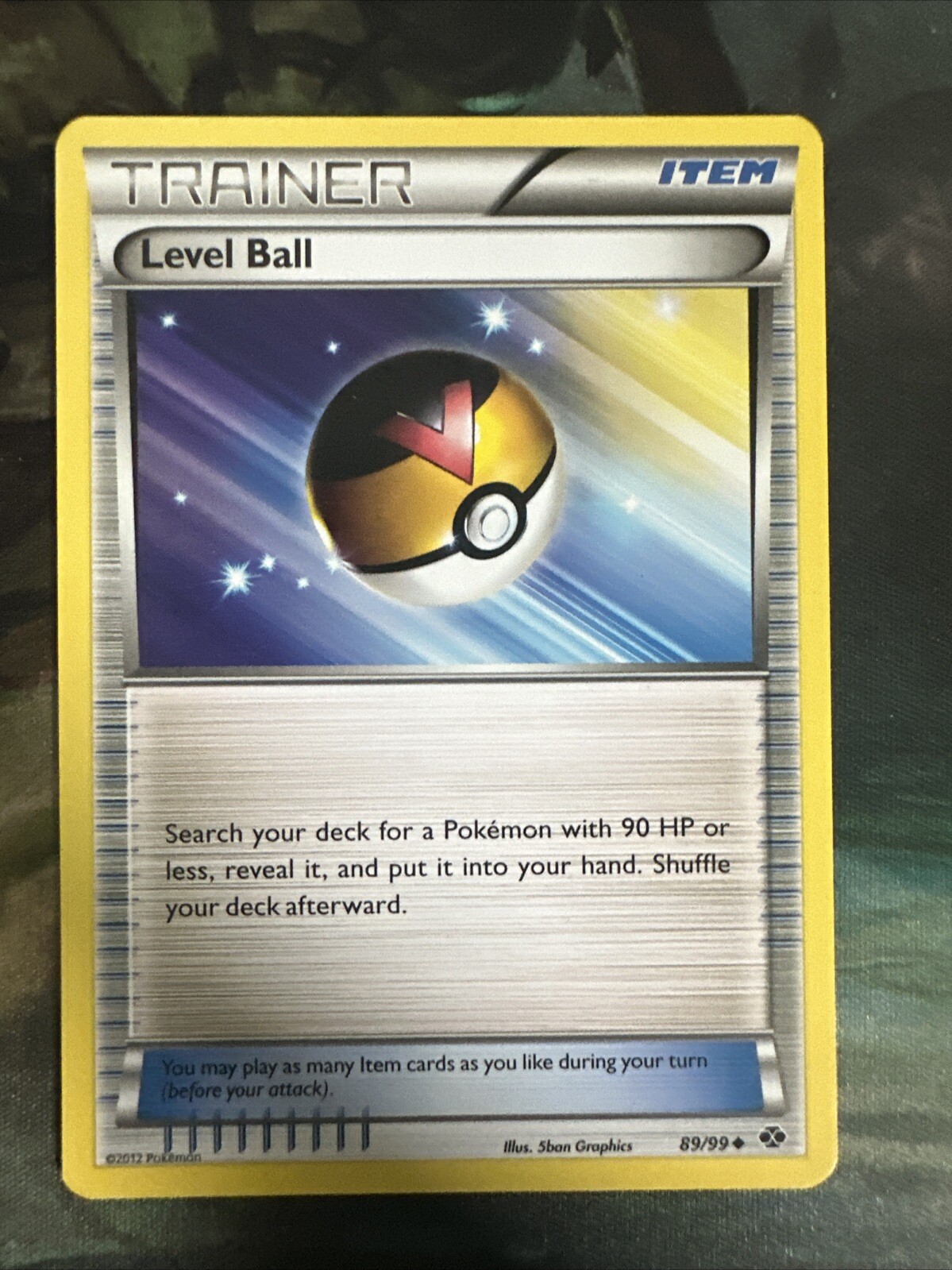 Level Ball 89/99 - Next Destinies - Uncommon - Pokemon Card TCG - LP