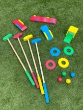 Wooden Kids Golf Set - Crazy Golf & Mini Golf Set Indoor/Outdoor Slight Defects