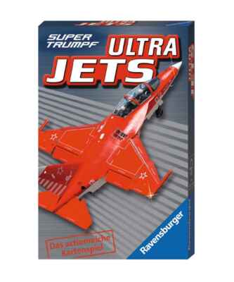 Ravensburger Kartenspiel Supertrumpf Quartett Ultra Jets | Spiel ab 7 Jahre