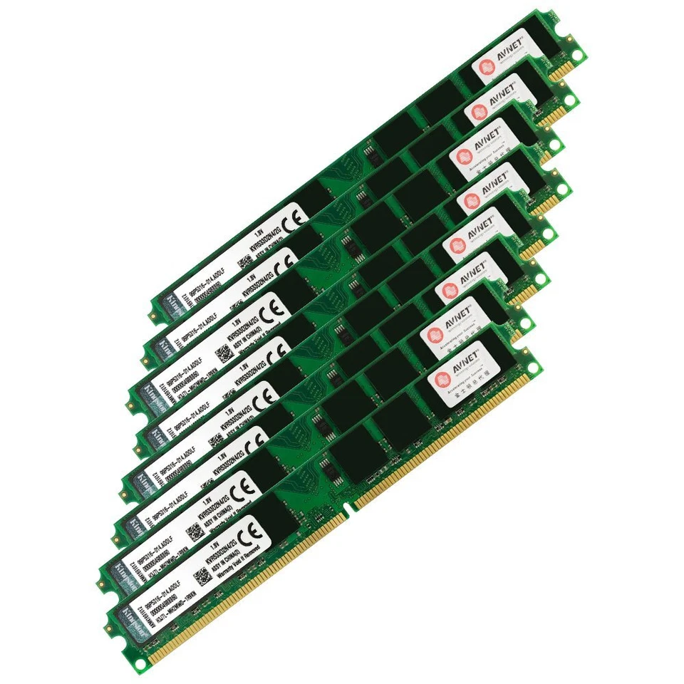 16GB kit 8x 2GB DDR2 533MHz PC2-4200U KVR533D2N4/2G DIMM Memory For Kingston ZT - Image 3 of 4