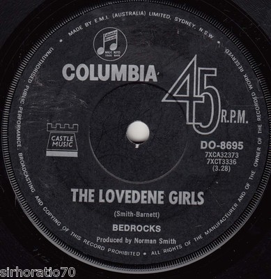 BEDROCKS The Lovedene Girls / I've Got A Date - La La La 45