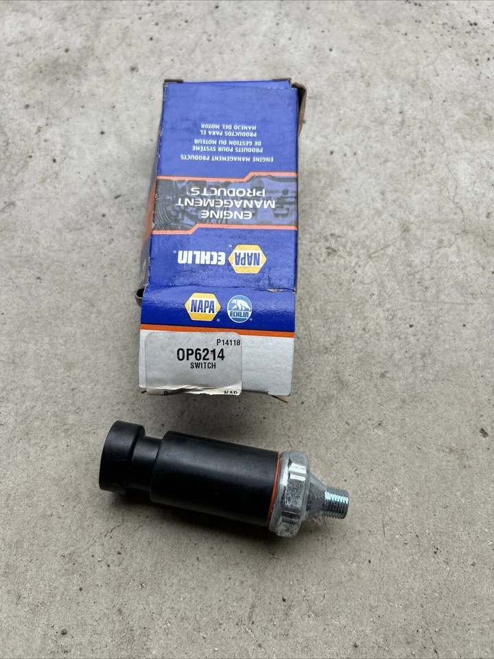 Interruptor manómetro de presión de aceite Standard Motor Products PS-371 Napa OP6214 Foto 2 de 2