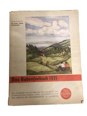 Das Bodenseebuch 1935 Jahrbuch 22. Jahrgang. Akzeptabel Buch Literatur Kultur