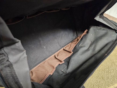 3 Paramount Mechanics Military Canvas Tool Bags Large Zipper Bag Black - Picture 13 of 17
