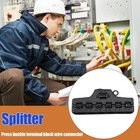 <!--F#f_0-->6 Ports Wire Connector Distribution LED Terminal Block Cable Splitter Port Hub<!--F/-->