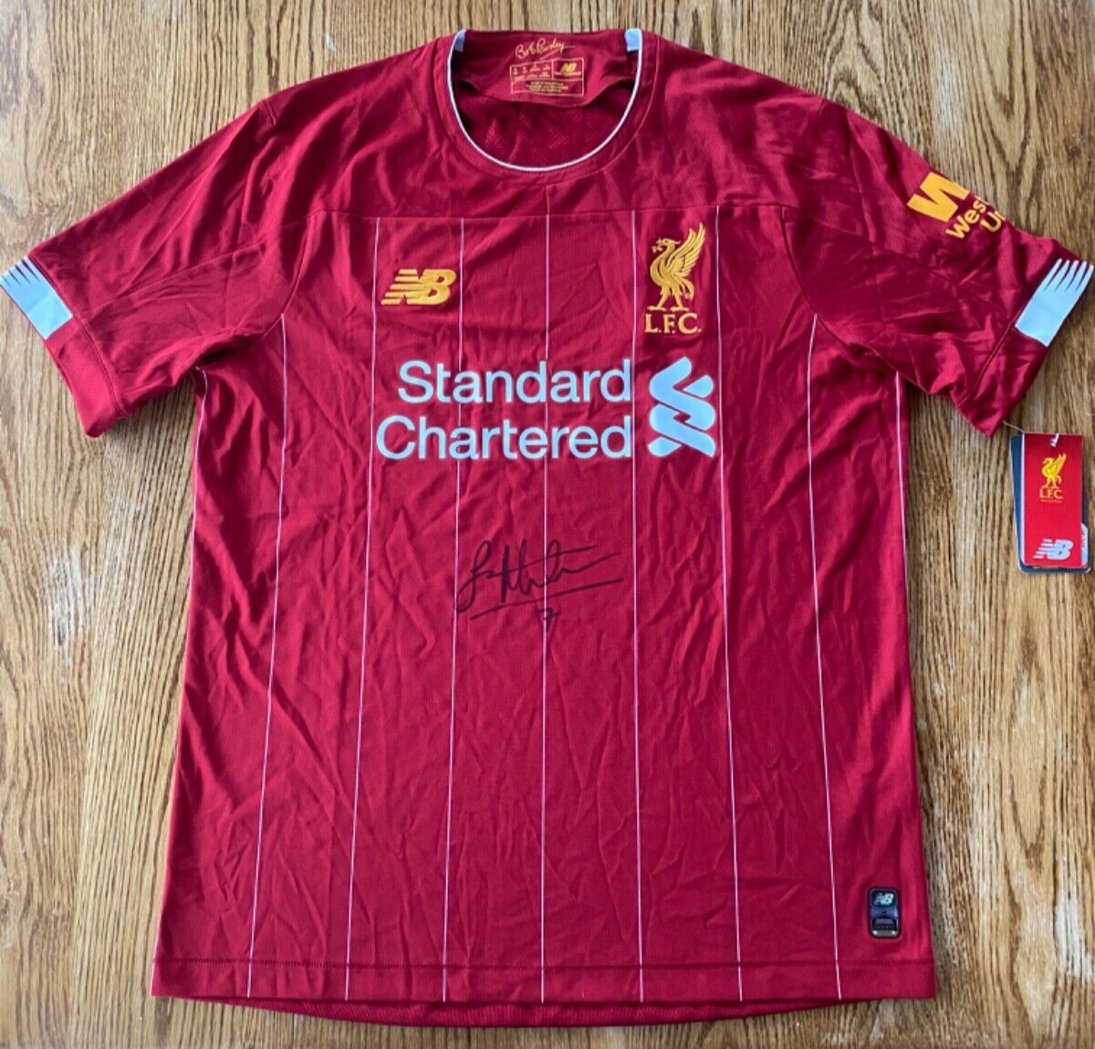 Signed Liverpool James Milner Signed Shirt Signed James Milner