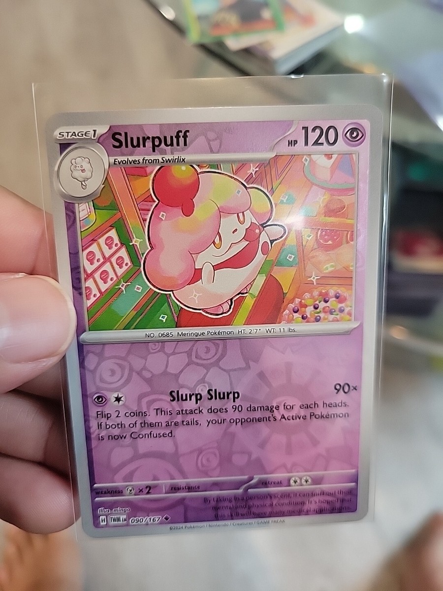 Slurpuff - Reverse Holo - Twilight Masquerade TWM 090/167 Pokemon Card