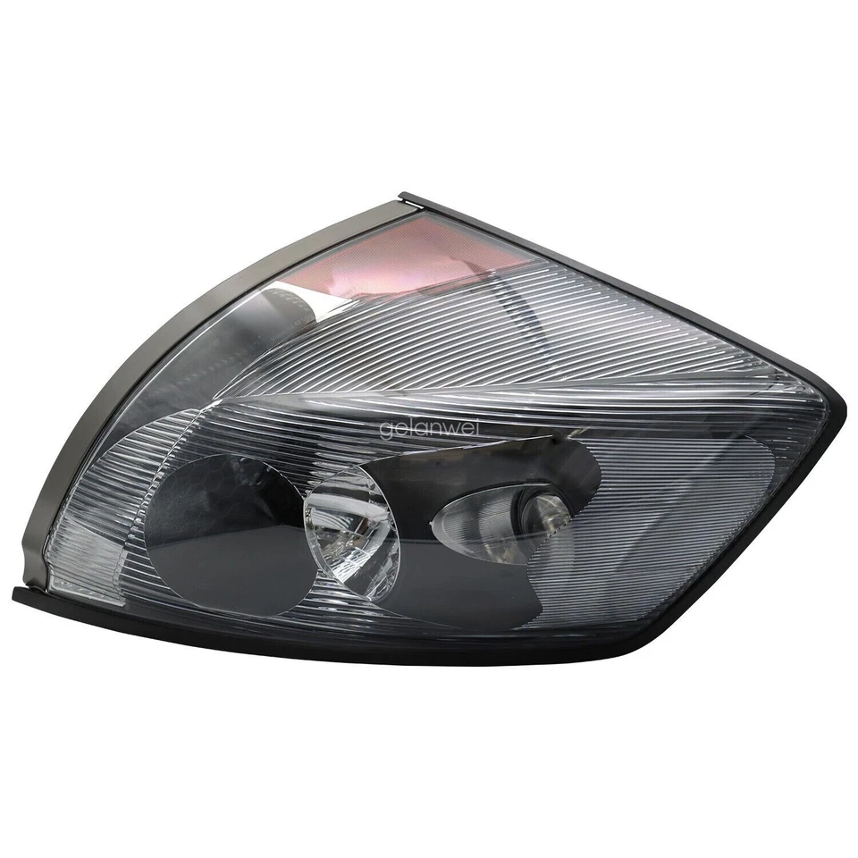 For Volvo VNL 2004-2017 Semi Truck Black Projector Halogen Headlight Set Pair Foto 3 de 4