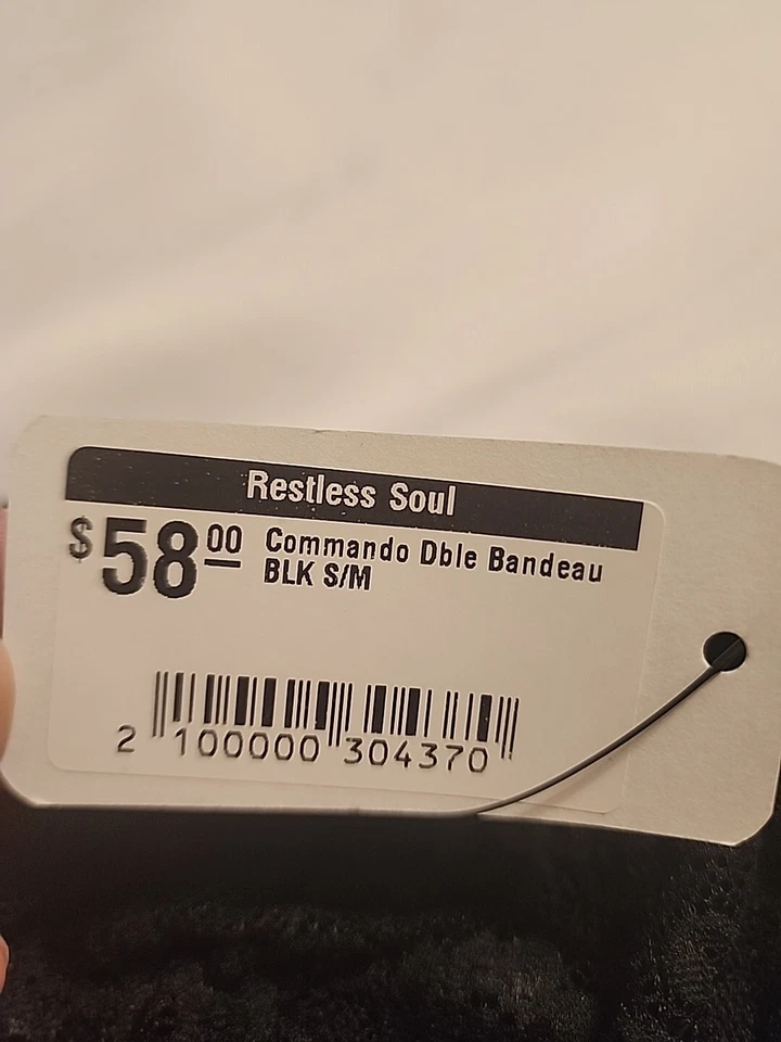 Pack de 3 bandeas de encaje Commando nuevas en blanco y negro  Foto 4 de 4