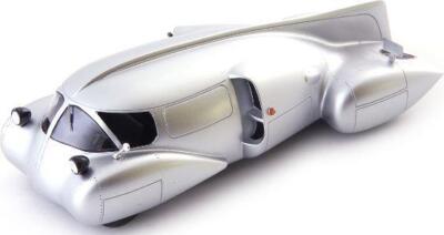 Autocult 1:43 Maßstab Hoppe & Streur Norvell Streamliner silber metallic