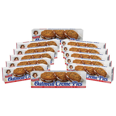 Little Debbie Oatmeal Creme Pies (Full Case of 12 Boxes)