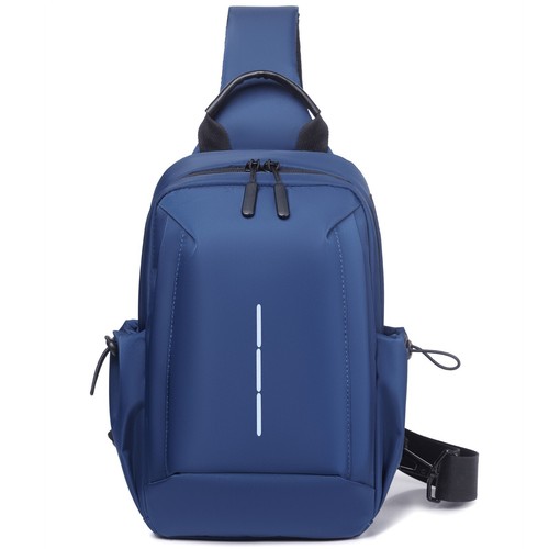Zainetto da Uomo Zaino Monospalla per Porta Tablet Borsa borsello a Tracolla Z32 - Foto 12 di 29