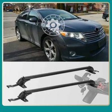 For Venza 2009-2016 Cross Bar Luggage Carrier W Lock Top Roof Rack Us For Venza 2009-2016 Cross Bar Luggage Carrier W Lock Top Roof Rack Us